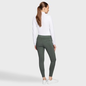 Samshield Reithose Damen Diane – Dark Forest, Vollgrip