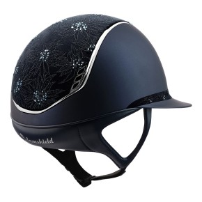 Samshield Miss Shield Shadowmatt 2.0 blau Konfiguration Top und Frontal Band Spring Flower