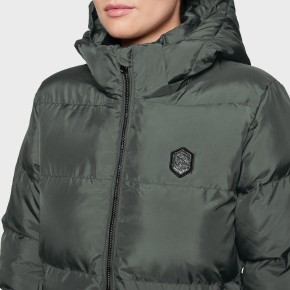 Damen-Wintermantel Sierra von Samshield – Dark Forest, warm & mit Glitzer