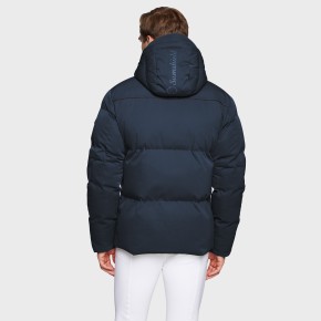 Samshield Herren Winterjacke St. Moritz mit Kapuze Navy