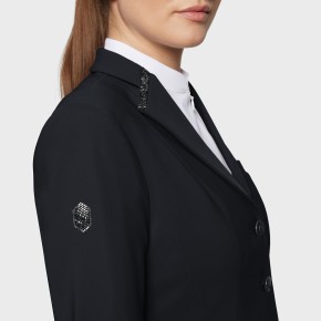Samshield Damen Turnierjacket Victorine Premium Schwarz 34 (FR 36)