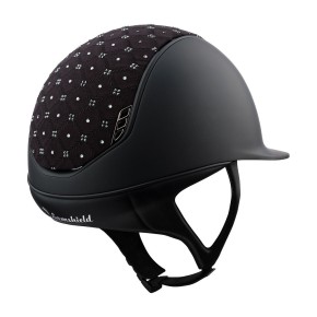 Samshield Shadowmatt 2.0 schwarz Konfiguration Top Royal Flower Swarovski 58 L