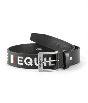 Equiline Ledergürtel Ralph Schwarz / 110