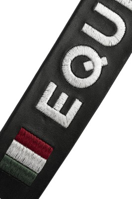 Equiline Ledergürtel Ralph Schwarz / 110