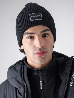 Equiline EQCap Strickmütze schwarz