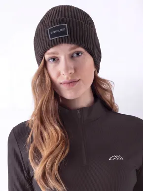 Equiline EQCap Strickmütze Coffee Bean