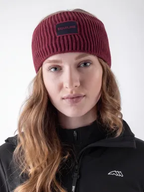 Equiline EQCend Strickstirnband Alpine Plum