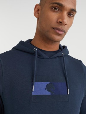 Tommy Hilfiger Equestrian Herren Hoodie Style mit Logo desert sky M