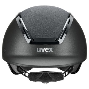 Uvex Exxeed Mips Starshine Reithelm – schwarz M-L
