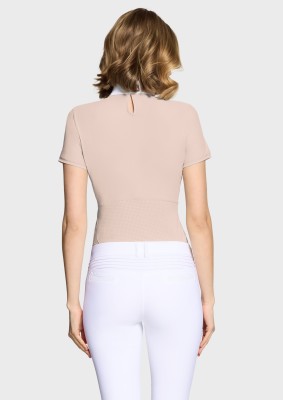 Samshield Damen Turniershirt Aloise – Powder Pink, kurzarm
