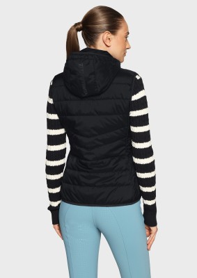 Samshield ALTA BADIA Puffer-Weste für Damen – Schwarz