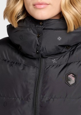Samshield Billie Emblem Edition – Damen Reit-Daunenjacke mit Sorona® Füllung schwarz