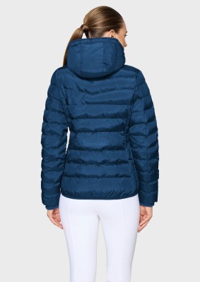 Samshield Damenjacke Courchevel – tailliert & elegant mit abnehmbarer Kapuze Galactic Blue