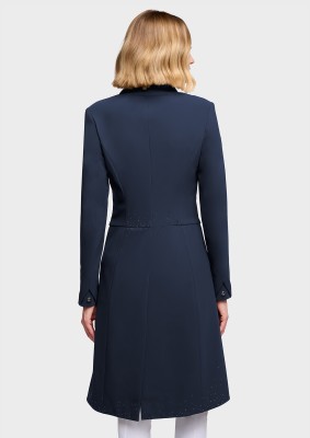 Samshield Premium Frac Damen – Exklusiver Dressurfrack mit Kristallbesatz Navy
