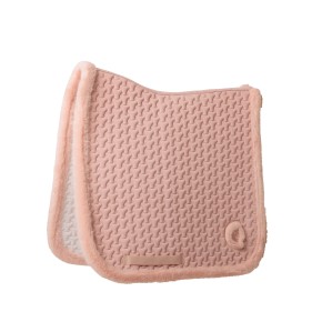 Kentucky Schabracke mit Kunstfell Rand Dressur Beige