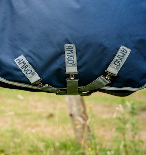 Horseware Amigo 1200D Outdoordecke 100g Navy/Titanium