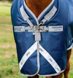 Horseware Amigo 1200D Outdoordecke 100g Navy/Titanium