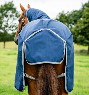 Horseware Amigo Ripstop 900D Regendecke 0g navy/Titanium