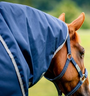 Horseware Amigo Ripstop 900D Halsteil 0g Navy/Titanium