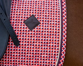 Kentucky Schabracke Velvet Print Dressur Violett