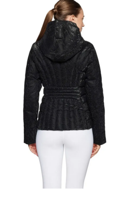 Samshield Damenjacke Courchevel Ice– tailliert & elegant mit abnehmbarer Kapuze Schwarz