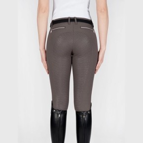 Equiline Vollgrip Reithose Damen Cedar Braun