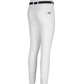 Equiline Mädchen Vollgrip Reithose Jaklink Weiss