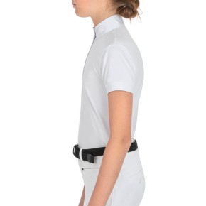 Equiline Mädchen Turniershirt Jupiterk Weiß