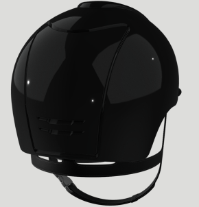 KEP Reithelm Cromo 2.0 Polish schwarz m. Inlay 59L