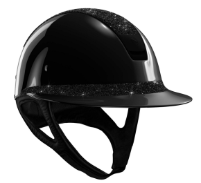 Samshield Reithelm Miss Shadowglossy 2.0 Ultra Fine Rocks schwarz - Konfiguration 58 M