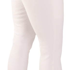 Kentucky Reitleggings mit Vollgrip Weiß