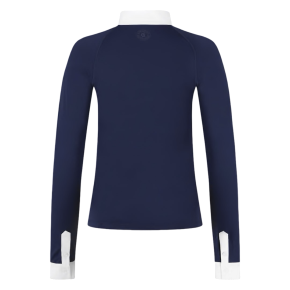 Kentucky Turniershirt Damen Classic Glitter Langarm Navy