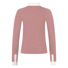 Kentucky Turniershirt Damen Classic Glitter Langarm Old Rose