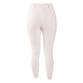 Kentucky Reitleggings mit Vollgrip Weiß