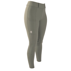 Kentucky Reitleggings mit Kniegrip Dusty Green