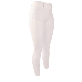 Kentucky Reitleggings mit Vollgrip Weiß