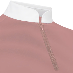 Kentucky Turniershirt Damen Classic Glitter Kurzarm Old Rose