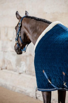Kentucky Turnierdecke Show Rug Velvet Navy 80