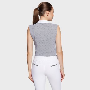 Samshield Damen Turniershirt Yasmina Ärmellos Navy Blazon