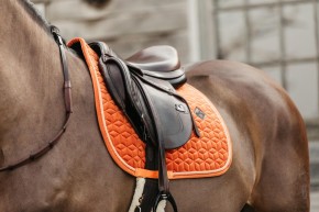 Kentucky Schabracke VELVET Springen Orange